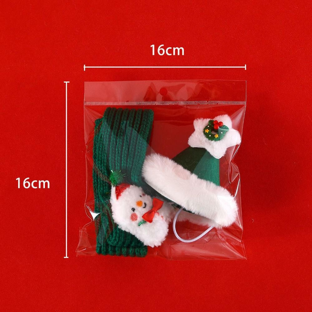 Pet Christmas Scarf Cat Dog New Year Warm Scarf Pet Winter Knitted Scarf Cat Collar Puppy Accessories