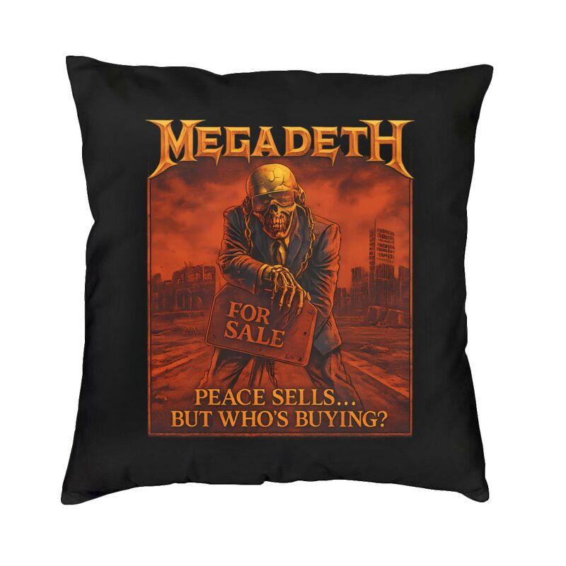 Luxury Swedish Rock Band Horror Ghost Throw Pillow Case Home Decor Custom Square Cushion Cover 40x40 Pillowcover for Sofa