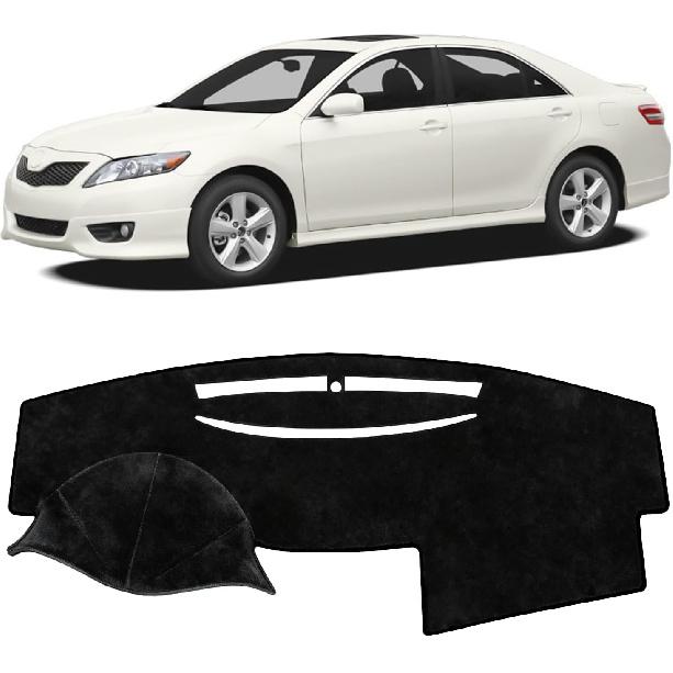 Накладка на панель приборов для Toyota Camry 2011 2010 2009 2008 2007 Аксессуары Фланелевая накладка на приборную панель Коврик на панель приборов Накладка на центральную консоль Защитная накладка от солнца