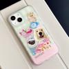 Забавный и креативный чехол с едой для Iphone 14 13 12 11 Promax Mini Plus Xr Xs Max 7 8 Se2022 Мягкий силиконовый прозрачный чехол Capas
