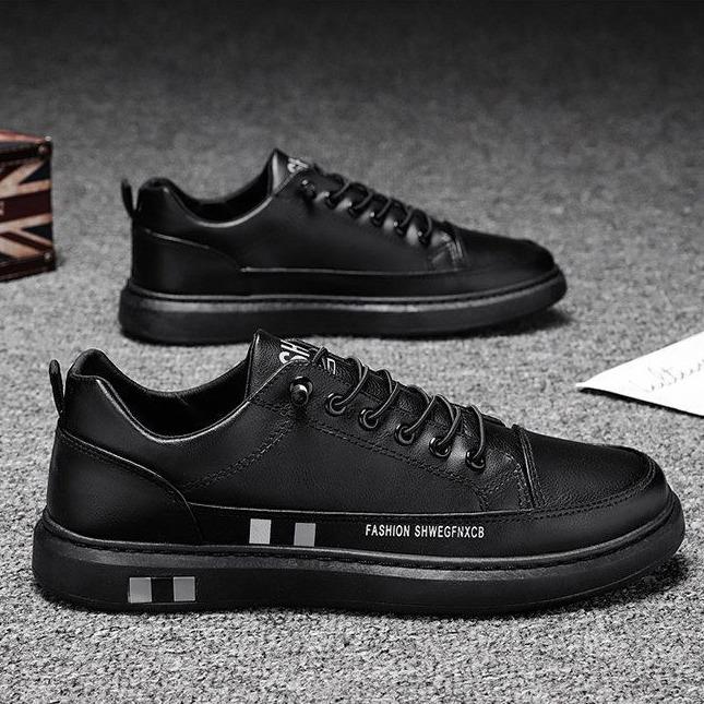 Men's Shoes New Trend Casual Little White Shoes Versatile Non-slip Wear-resistant Elastic Belt Tooling Shoes