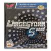 Butterfly Накладка для настольного тенниса Large Storm Speed Large Ball Tension 00400 черная толстая (скорость)