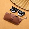 Handmade Glasses Bag With Lanyard Hanging Sunglasses Case Container Storage Box