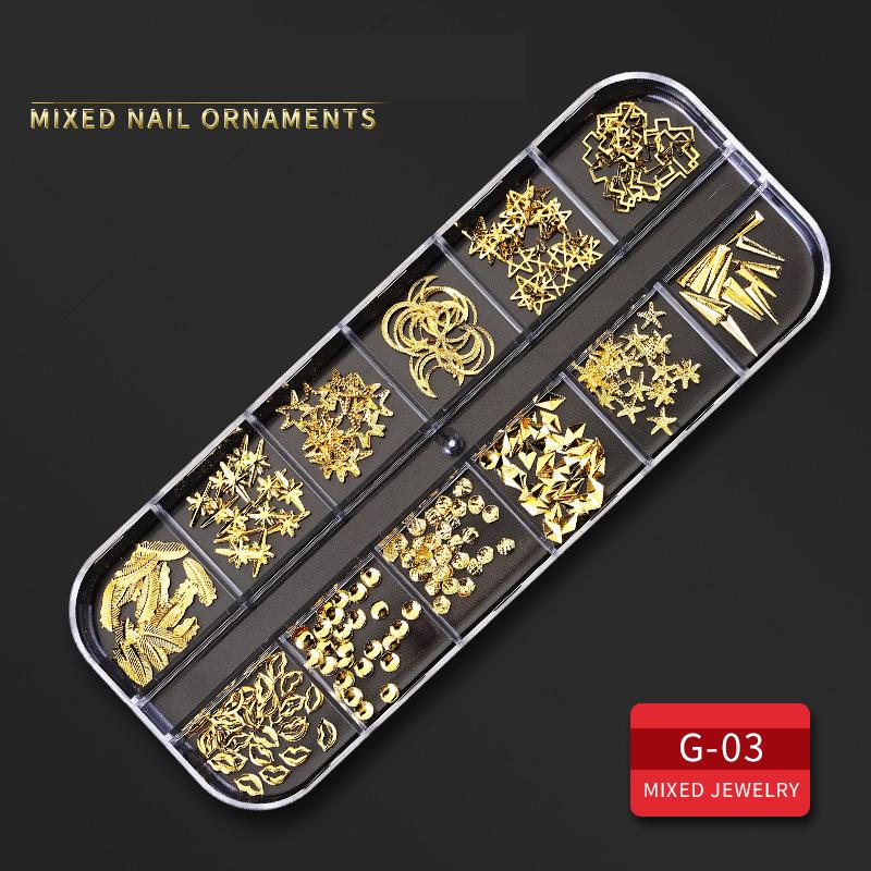 Nail Parts Nail Art Glitter Rhinestone Crystal Gems Jewelry Bead Manicure Decoration Accessories Nail Supplies for Professionals