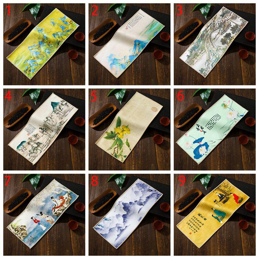 Китайский Толстый Чайный Сервиз Аксессуары Высококлассный Бытовой Профессиональный Чайное Полотенце Подставки Салфетка для Чая