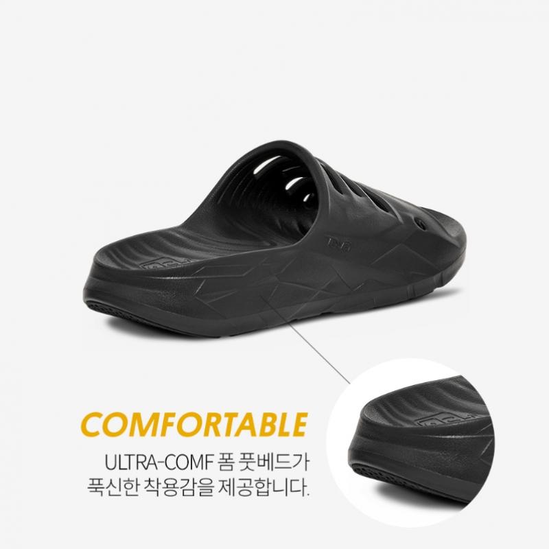 Teva Мягкие шлепанцы с поддержкой свода стопы Stvf2616790 Чёрный