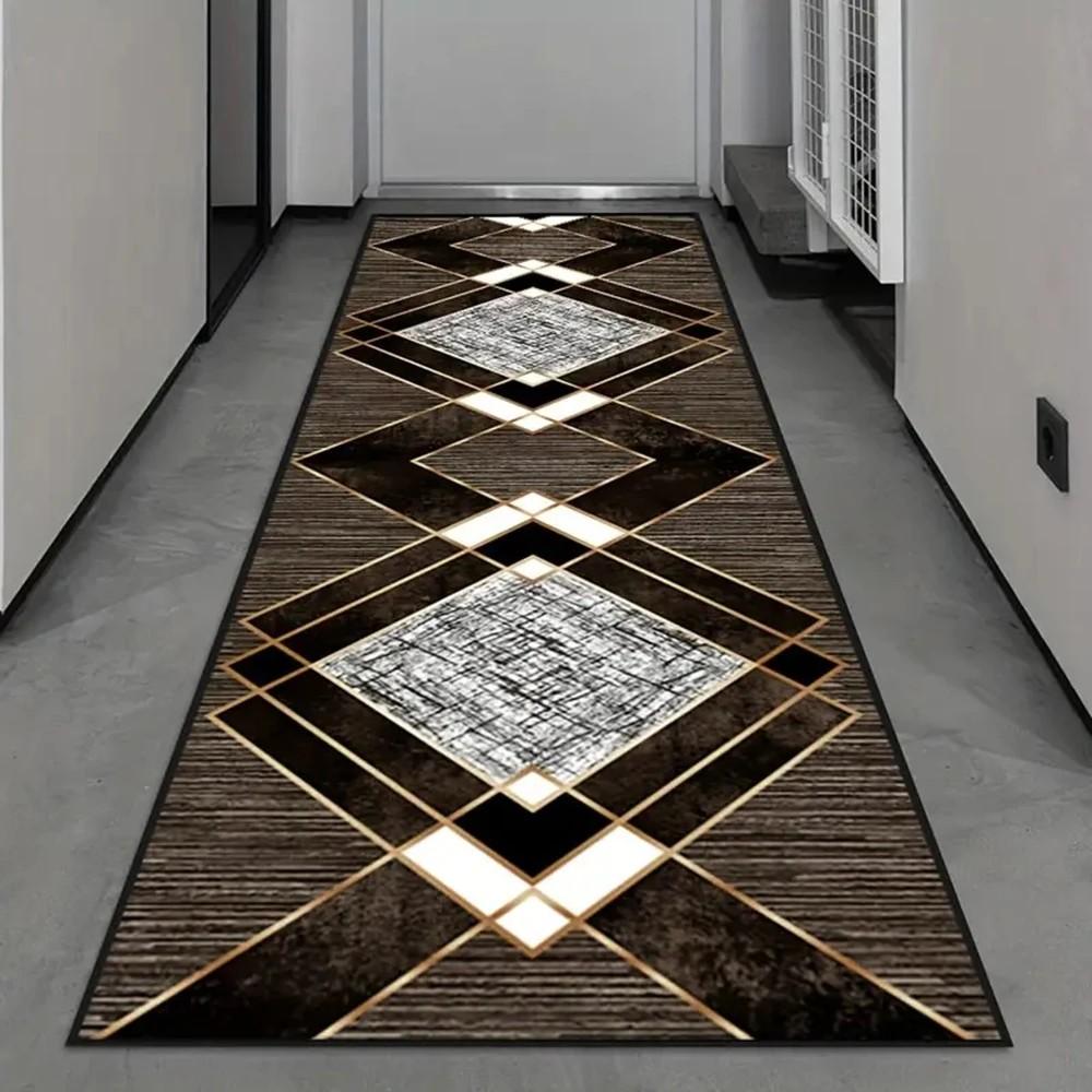 Non-slip Imitation Cashmere Runner Rug for Window Seat Hallway Home Decor