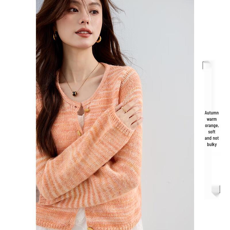 VICTORIA&VERA Gradient Knit Cardigan