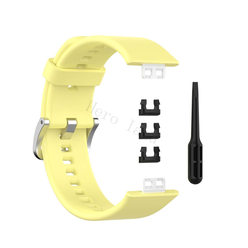 Silicone Watchband For Huawei Watch Fit /fit New /FIT Special B39 Strap Smart Band Wriststrap Bracelet Accessories with Tool Hot
