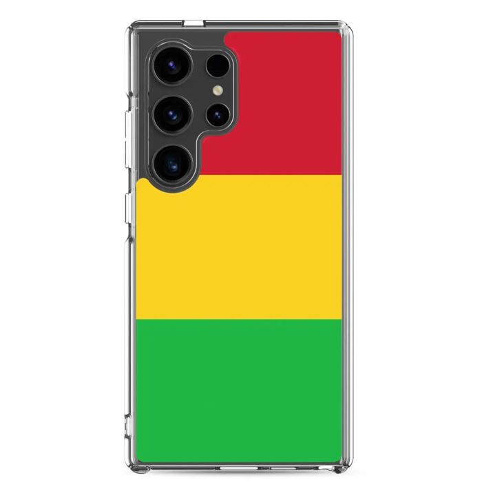 Coque Téléphone - Samsung - Galaxy S23 Plus - Drapeau Du Mali - Souple - Multicolore