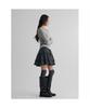 8SECONDS Check Frill Skirt Ash