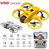 2025 Новый V66 Мини Дрон 4K HD Камера WiFi FPV Препятствия Избегание Квадрокоптер Дистанционный Дрон Детская Игрушка Подарок