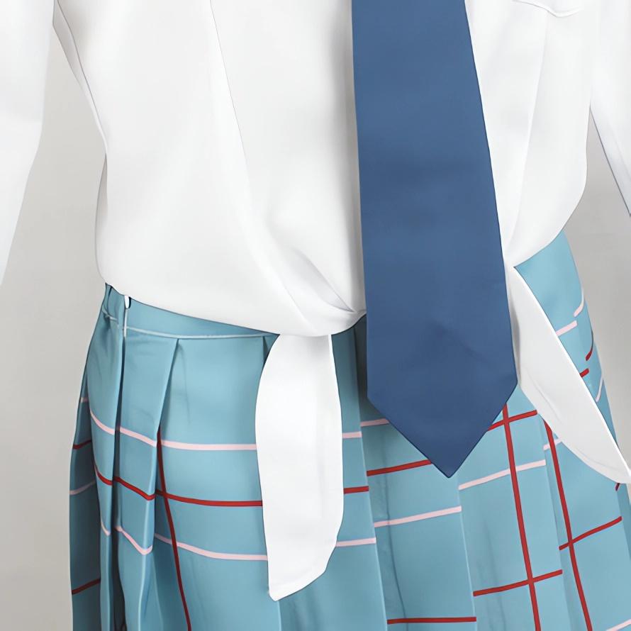 Аниме My Dress Up Darling Marin Kitagawa Косплей Костюм JK Униформа Браслет Юбка Наряды Карнавальный костюм для мероприятий Косплей Костюмы