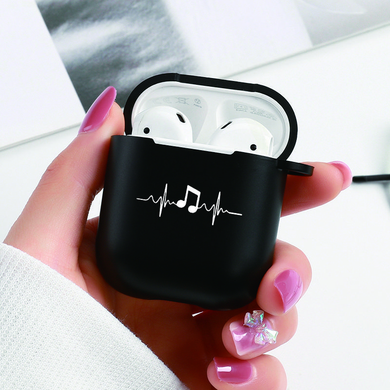 Чехол для наушников AirPods Pro с Bluetooth для Apple Air Pods 1 2 3 Airpods 1/2/3 Air Pods, черный защитный чехол для беспроводных наушников, мягкий силиконовый ТПУ