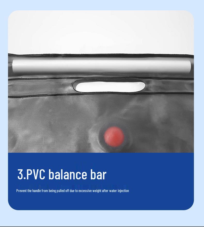 Portable Car Solar Shower Bag for Camping and Travel