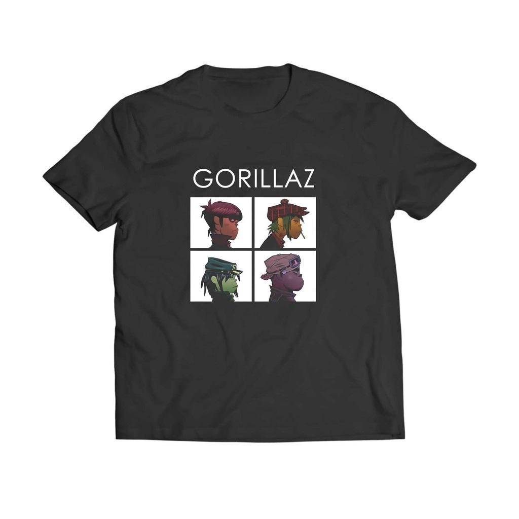 Gorillaz 2D Graphic Unisex Shirt 2026 Summer New Unisex Fashion Y2k 100Cotton Oversized Short Sleeve Luxury Tshirt Music Fan Gift