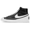 Blazer Mid 77 Infinite Black White Men Sneakers Grey-Fog Particle-Grey DA7233-001