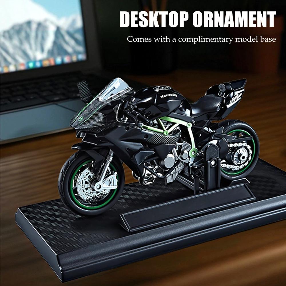 Модель литая Мотоцикл Игрушки Украшение, 1:18/1:36 Вращающихся Резиновых Колес Автомобилей Настольное Украшение Подарки