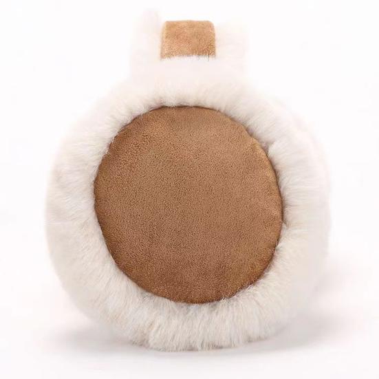 Женские зимние наушники, толстые плюшевые, защита ушей, ветрозащитные, противоскользящие, для езды на работу, катания на лыжах, декоративные, утеплители для ушей