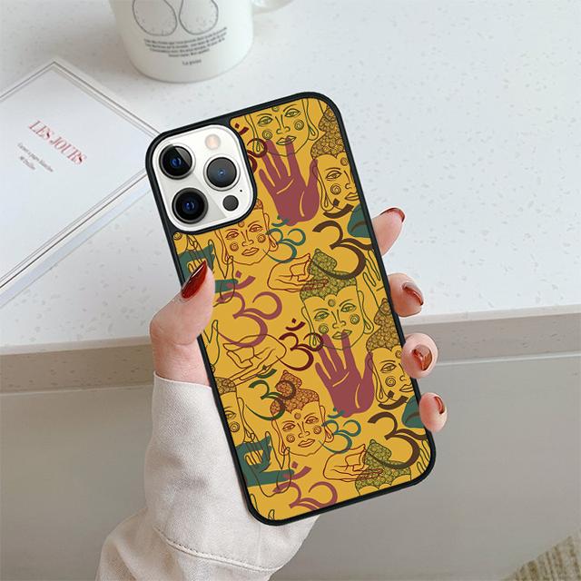 Красивая работа Гаутама Будда Чехол для телефона Для iPhone 17 Air 14 15 16 13 12 Чехол Для Apple Pro Max 6S Plus