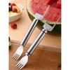 Watermelon Kitchen Gadgets Small Excavator Fruit Tools Knife Kitchens Accessories Salad Home Cutter Stainless Bar Slicer Steel