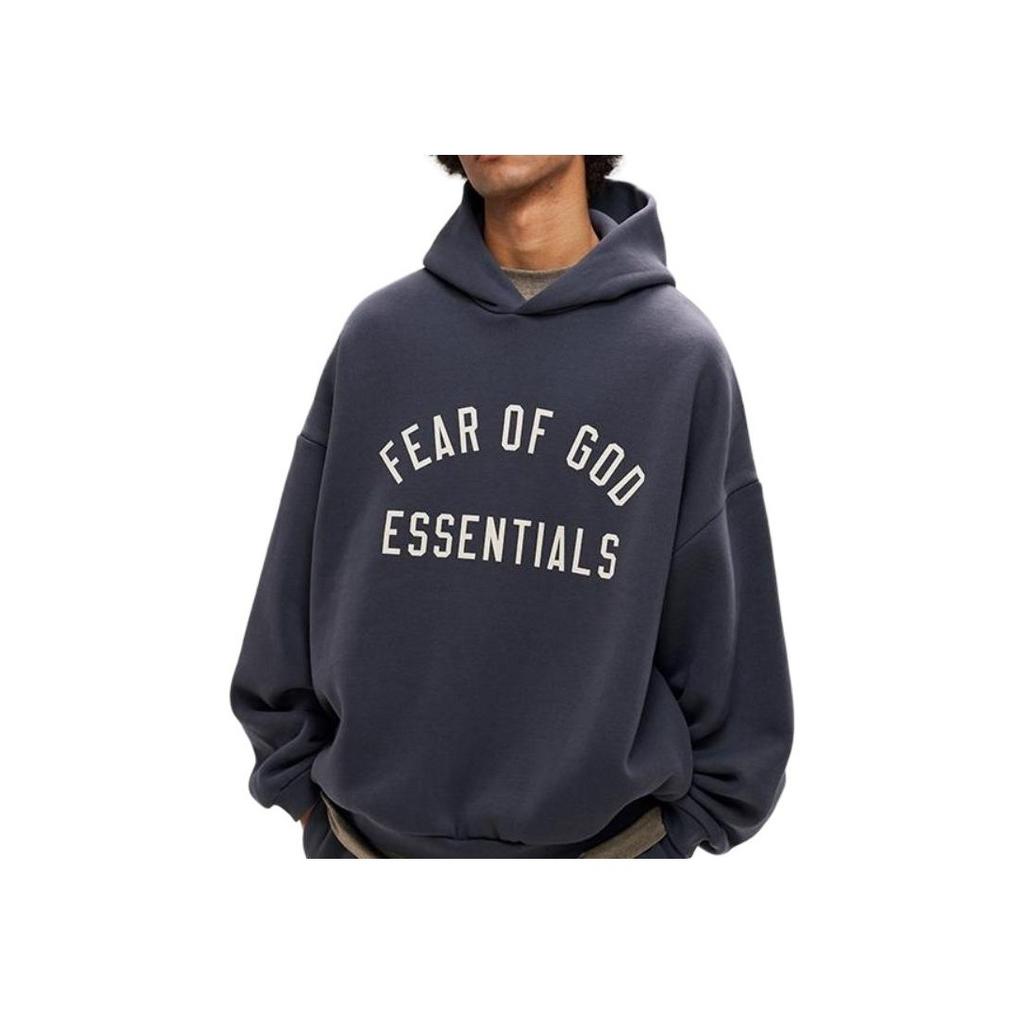 Fear of God Essentials Флисовая толстовка Морской Унисекс Топы Синий 192HO246254F