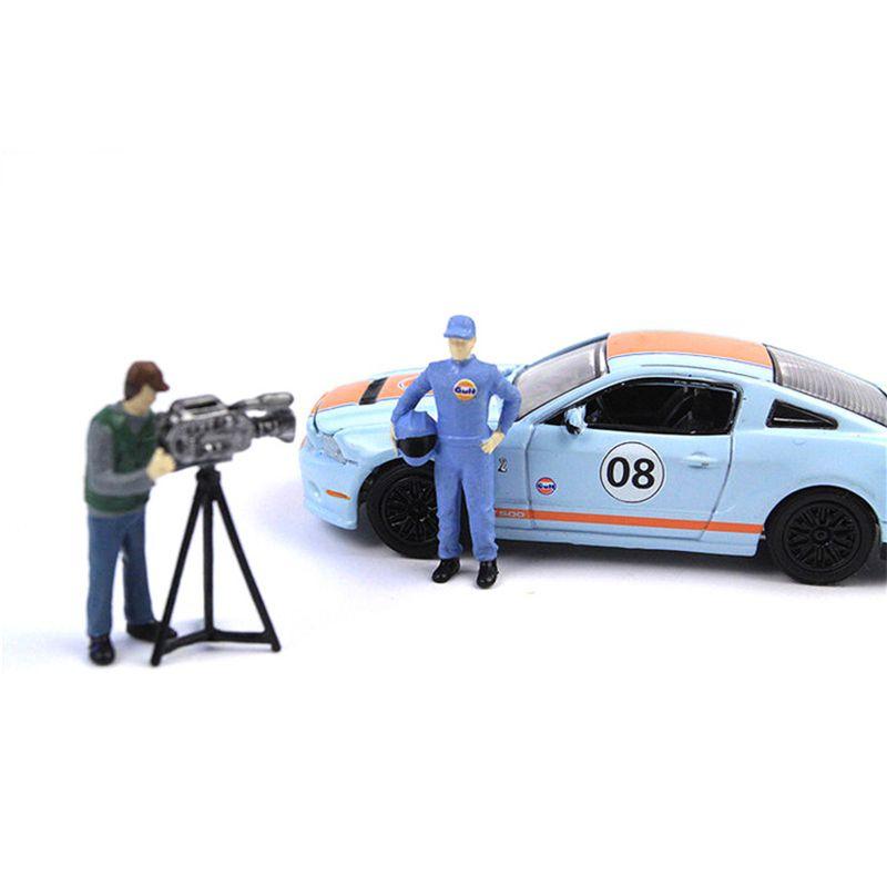 Медаль гонки 164 Игровое поле Набор моделей-сценариев с двумя фигурками для Matchbox Tomy из высококачественного полимерного материала