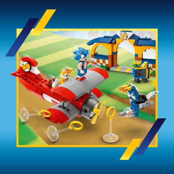 LEGO Sonic Tales' Workplace and Tornado Plane 76991, Mixed Color