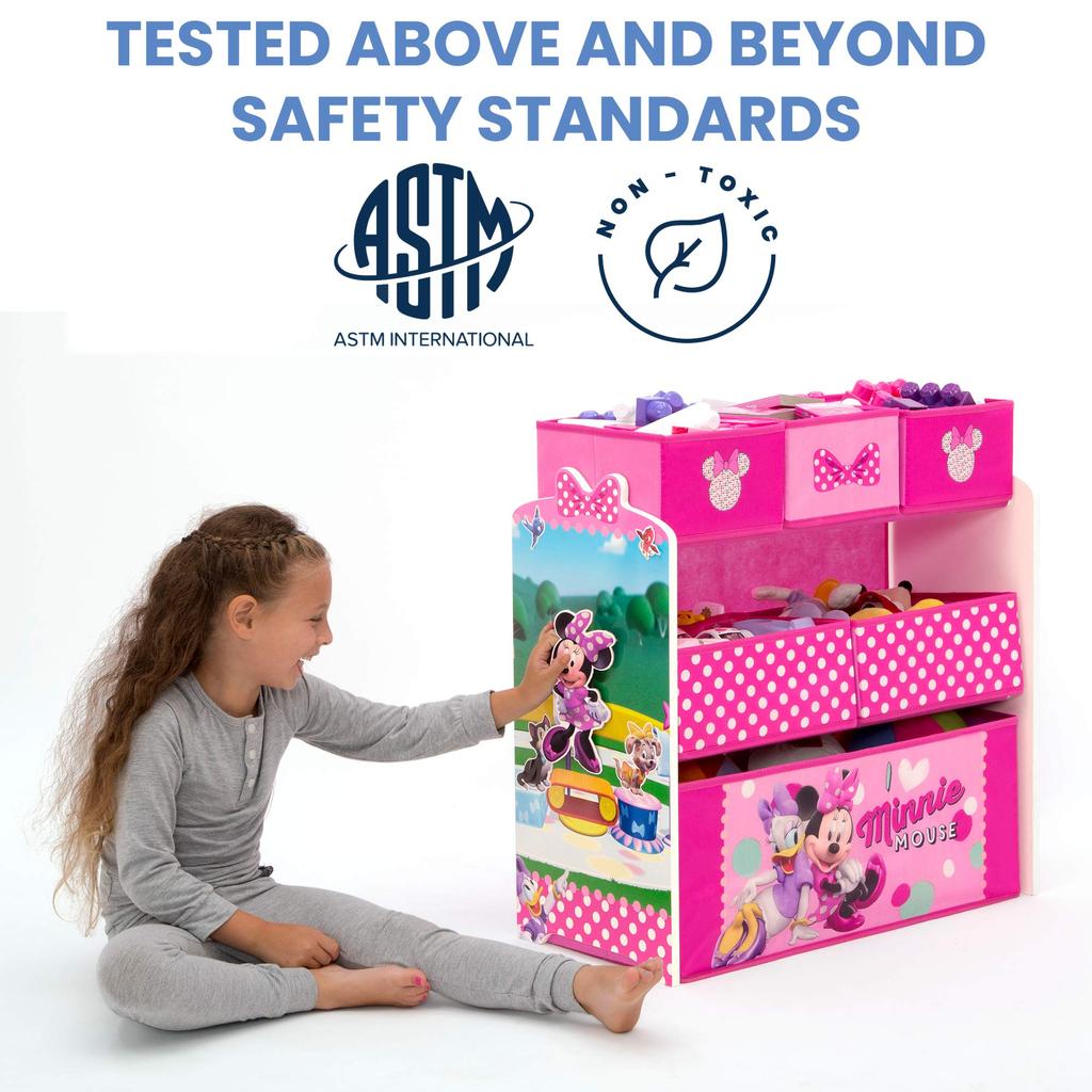 Стеллаж для хранения игрушек Delta Delta Disney Minnie Mouse TB84720MN
