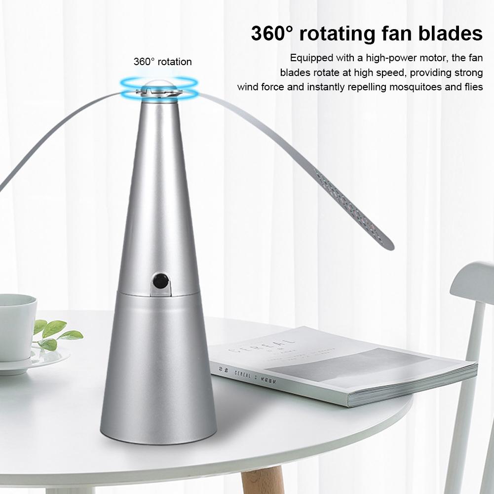Вентиляторы от мух для столов на батарейках, вентилятор для еды, отпугиватель мух, портативный вентилятор для пикника на открытом воздухе для пикника, вечеринки, ресторана, кухни и барбекю