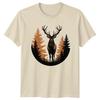 Majestic Stag In Wilderness Forest Unisexs TShirt Deer Wildlife