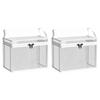 Waterproof Book Protector For Moving Reinforced Handles For Easy Portability Home/office Bookshelf Tidying