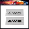 3D Премиум Буквы AWD для крыла автомобиля, багажника, заднего капота, наклейка-эмблема, значок