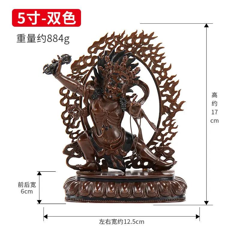 Taiwan Bronze Antique Diamond Hand Buddha - Carved Tibetan Secret Sect Bodhisattva, Ideal Worship Ornament