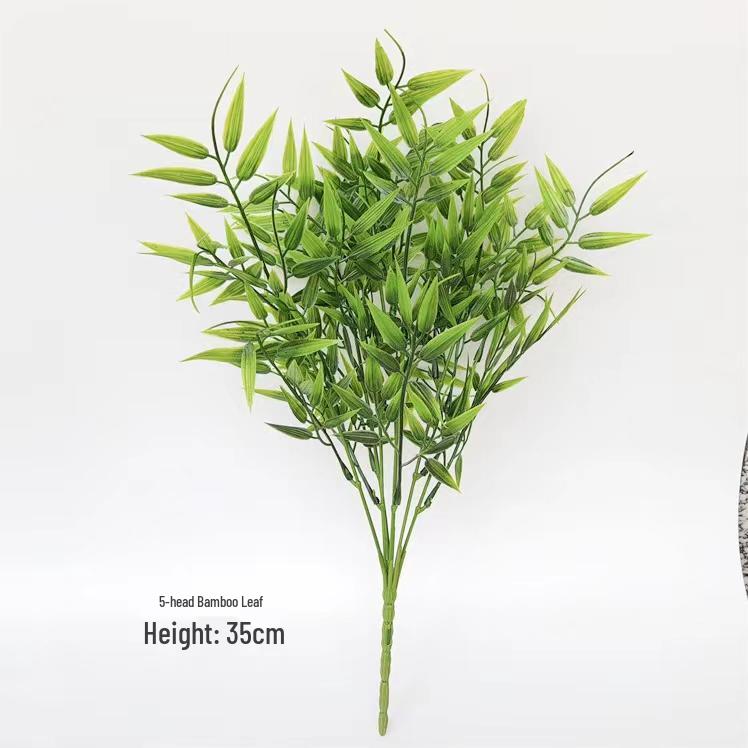 Faux Green Fern and Grass Bouquet for Wedding and Wall Decor
