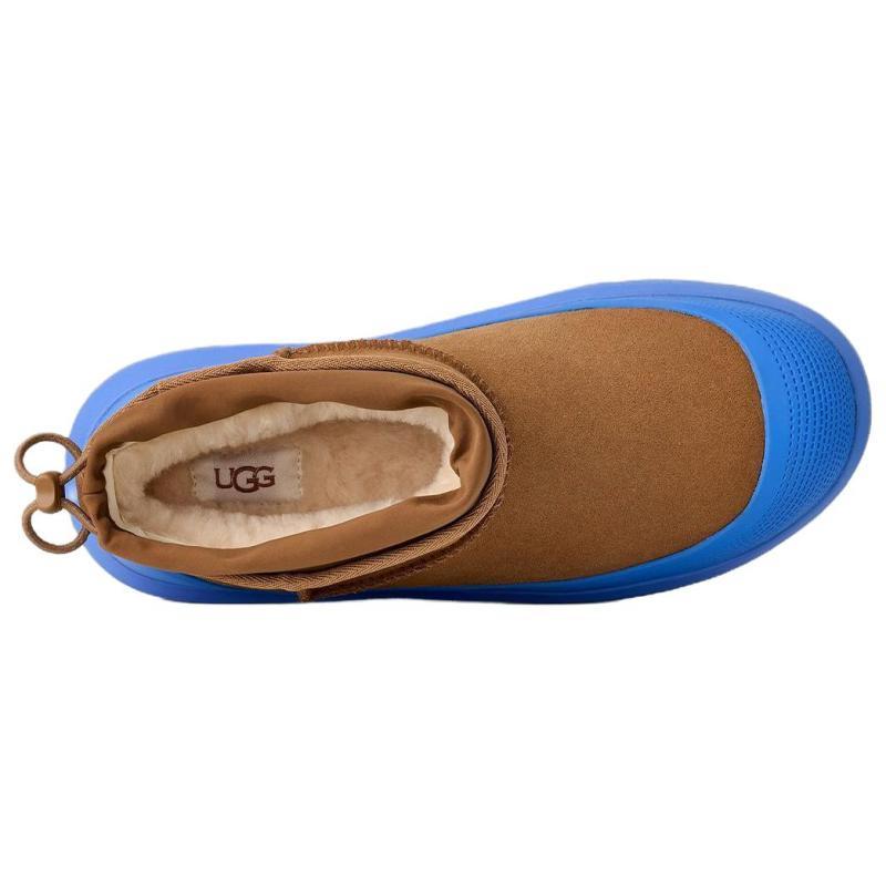 UGG Heritage Weather Гибридные Термокороткие Зимние Ботинки из Спилка Коровьей Кожи Мужские Кроссовки 1174196-CBG