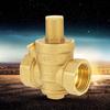 1pc Brass Adjustable Water Pressure Reducing Regulator Valve Thread DN25 1