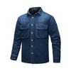 Denim Long-Sleeved Shirt Men'S Spring And Autumn Thin Tough Guy M1942 Rage Tank Suit Men'S American Retro Tooling Jacket