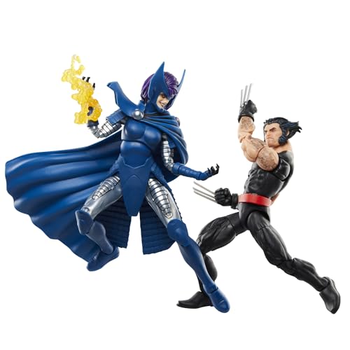 [Эксклюзивно для Amazon.co.jp] Серия Marvel Legends Росомаха и Псайлок, Коллекция комиксов 50-летия, 6-дюймовые (15см) Фигурка 2 шт. F9040