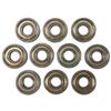6000Z 10Mm X 26Mm X 8Mm Sealed Deep Groove Radial Ball Bearings 10 Pcs