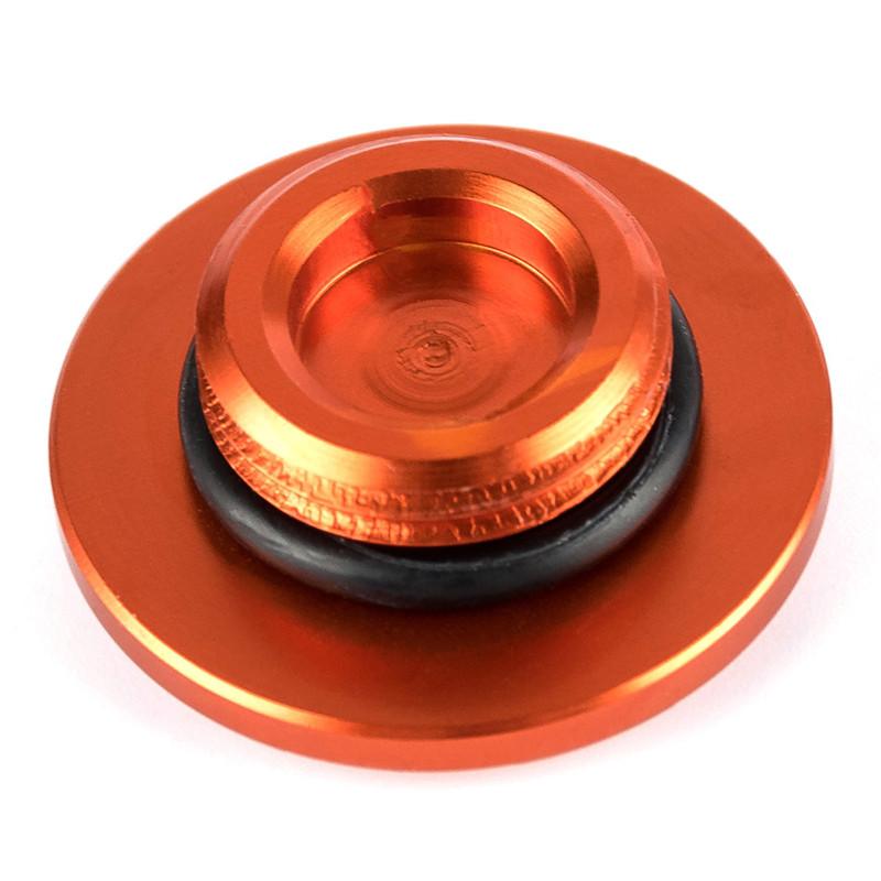 Orange Motorcycle CNC Aluminum Oil Drain Plug Engine Nut Motorbike Engine For KTM Duke 390 2013-2018 for Duke 125/200 Engine Valve Parts 7
