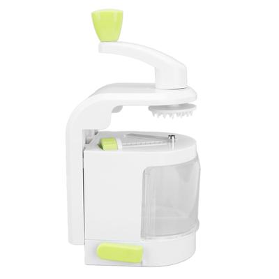 Овощерезка спиральная многофункциональная инструмент для нарезки овощей 4 в 1 вращающиеся лезвия ручная шинковка