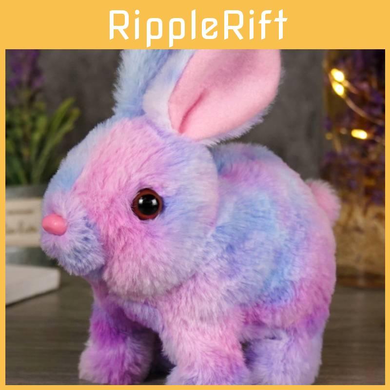 Plush Rabbit Cute Toy With Capable Of Producing Sound And Jumping For Kids Gift