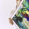 ONSZ Tropical Landscape Silk Scarf