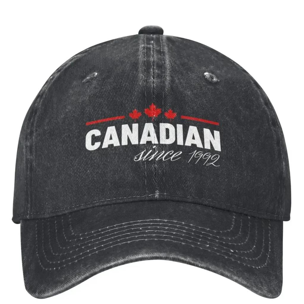 Canadian Since Baseball Cap Canada Flag Couple Women Sunshade Trucker Hat Summer Fashion Tennis Skate Snapback Cap