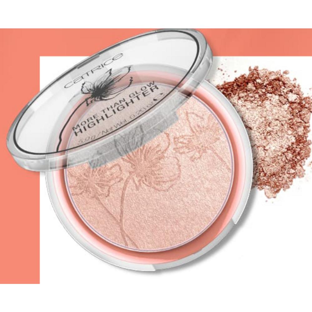 Catrice Пудровый хайлайтер More Than Glow Powder 5,9 г, оттенок 020 Supreme Rose..., 1 шт.