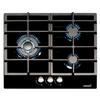 Cuisinière À Gaz - CATA - LCIB 6021 BK - Verre - Noir - 3 Brûleurs - 6250 W