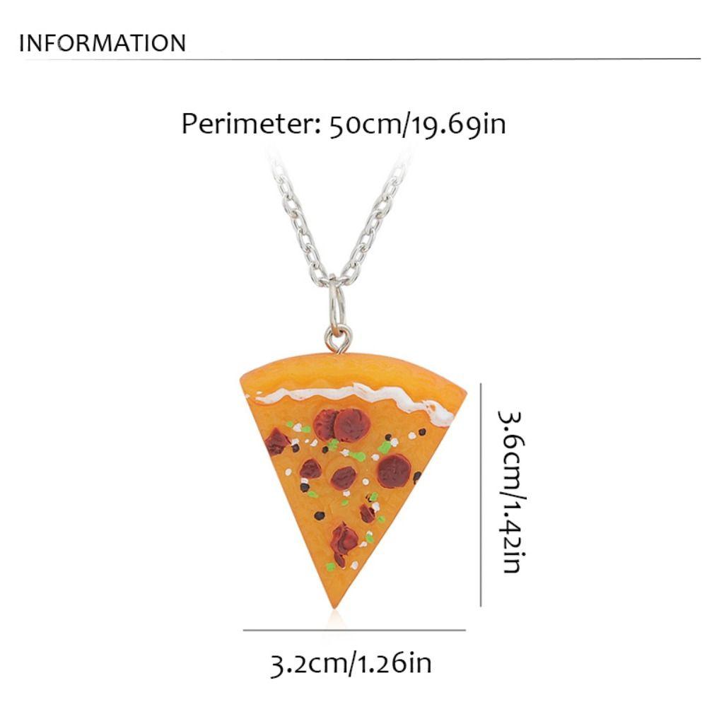 Jewelry Pizza Pendant Zinc Zinc Alloy BFF Necklace Fashion Best Friends Forever Necklace Best Friend
