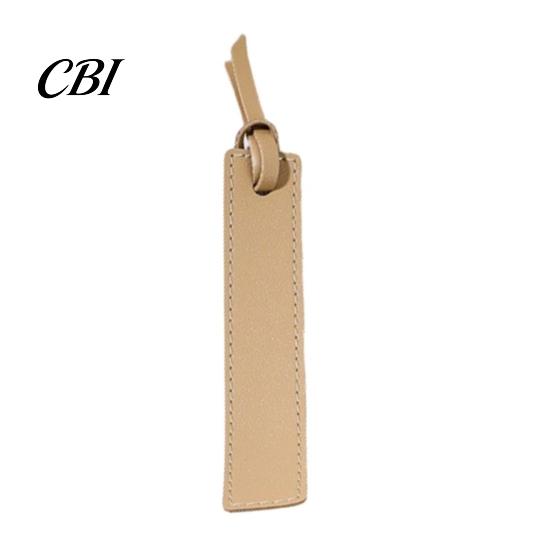 Page Marker Faux Leather Bookmark, Classic Stitched Bookmark with Rope, Ultra-Thin Reading Accessories for Women Men, Book Lovers Unique Accessory