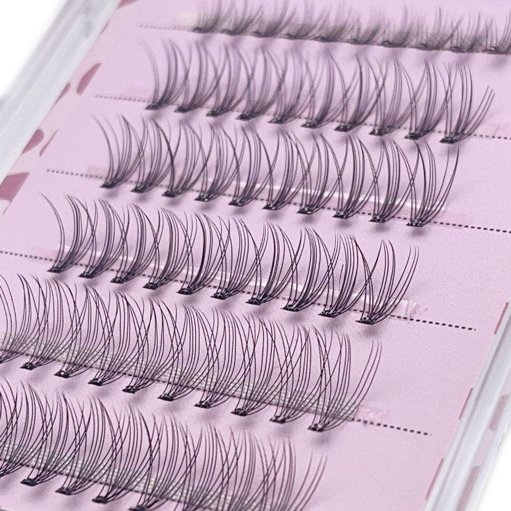 Self Adhesive Press On Lashes No Glue Needed Self Adhesive Lash Clusters  for Beginners